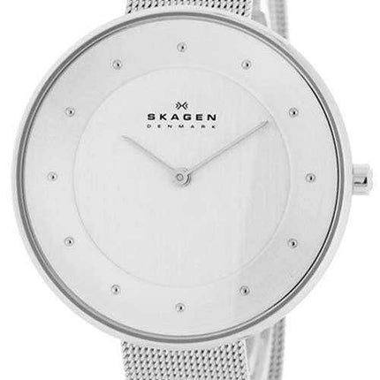 Orologio da donna Skagen Gitte in acciaio inossidabile con quadrante cristalli Swarovski SKW2140