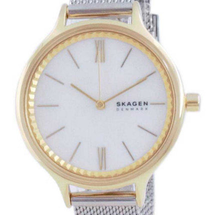 Orologio da donna Skagen Anita tono oro in acciaio inossidabile al quarzo SKW2866