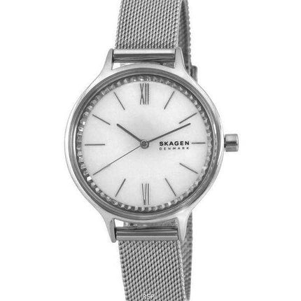 Skagen Anita Lille Orologio da donna al quarzo con quadrante in madreperla bianca SKW2966