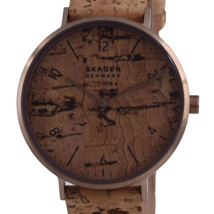 Orologio da donna Skagen Aaren Naturals quadrante marrone al quarzo SKW2974