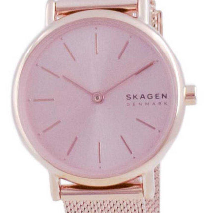 Orologio da donna Skagen Signatur tono oro rosa in acciaio al quarzo SKW2975