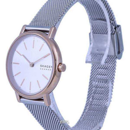 Orologio da donna Skagen Signatur in acciaio inossidabile con quadrante argentato al quarzo SKW2997