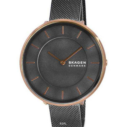 Orologio da donna Skagen Gitte in acciaio inossidabile con quadrante carbone SKW3012 al quarzo