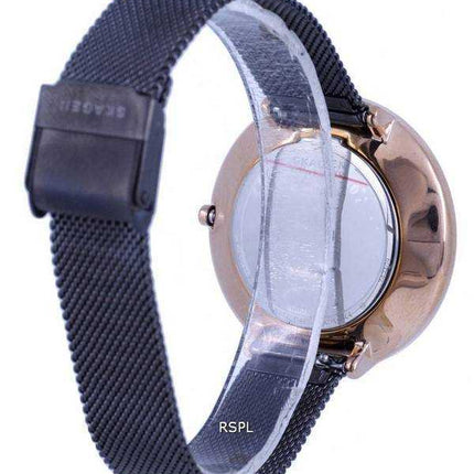 Orologio da donna Skagen Gitte in acciaio inossidabile con quadrante carbone SKW3012 al quarzo