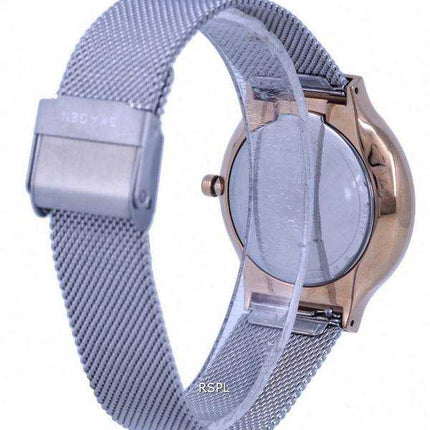 Orologio da donna Skagen Freja con accenti di cristallo in acciaio inossidabile con quadrante argentato al quarzo SKW3017