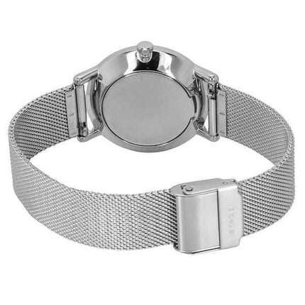 Orologio da donna Skagen Kuppel Lille in acciaio inossidabile con quadrante bianco al quarzo SKW3100