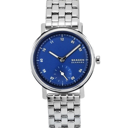 Orologio da donna Skagen Kuppel Lille in acciaio inossidabile con quadrante blu al quarzo SKW3129