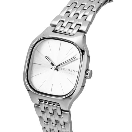Orologio da donna Skagen Mellem Lille in acciaio inossidabile con quadrante argentato e quarzo SKW3159