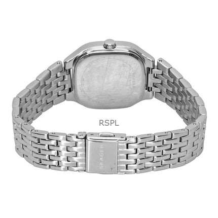 Orologio da donna Skagen Mellem Lille in acciaio inossidabile con quadrante argentato e quarzo SKW3159