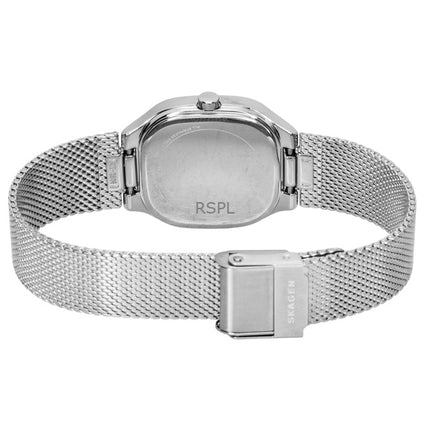Orologio da donna Skagen Mellem Lille in acciaio inossidabile con quadrante argentato e quarzo SKW3163