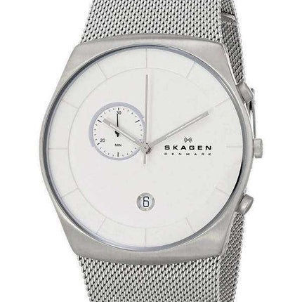 Skagen Havene Chronograph Quartz Silver Dial SKW6071 - Orologio da uomo