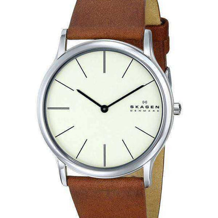 Skagen Theodor Quarzo Acciaio inossidabile quadrante beige SKW6083 - Orologio da uomo