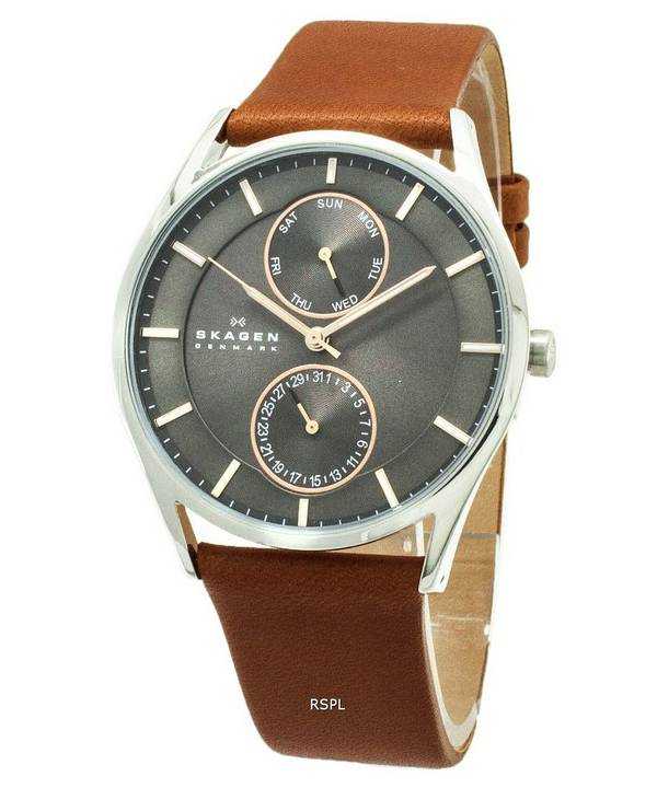 Orologio da uomo Skagen Holst multifunzione in acciaio inossidabile al quarzo SKW6086