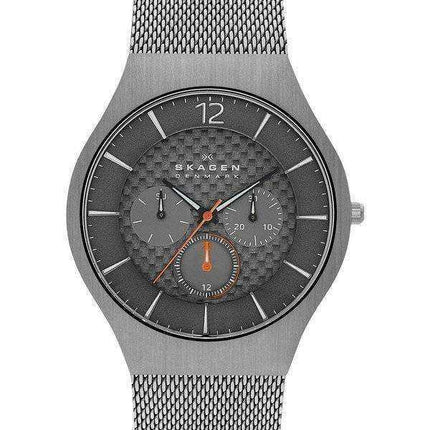 Skagen Grenen Gray Dial Gunmetal Titanium SKW6146 Orologio da uomo