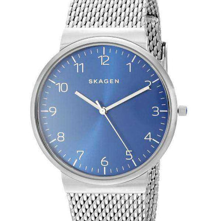 Orologio da uomo Skagen Ancher con quadrante blu al quarzo SKW6164