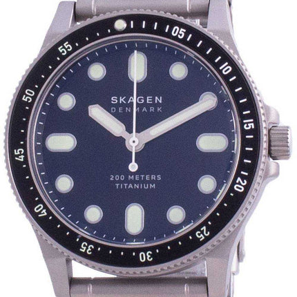 Orologio da uomo Skagen Fisk Titanium Limited Edition al quarzo SKW6671 200M