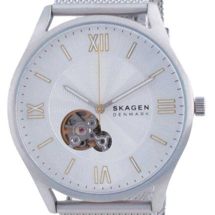 Orologio da uomo automatico Skagen Holst Open Heart in acciaio inossidabile SKW6711