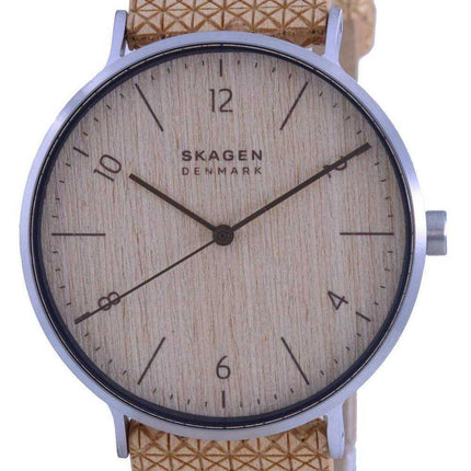 Skagen Aaren Naturals Orologio da uomo al quarzo con cinturino in legno impiallacciato in edizione limitata SKW6746