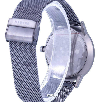 Orologio da uomo Skagen Henriksen in acciaio inossidabile con quadrante blu al quarzo SKW6754