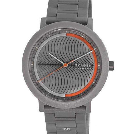 Orologio da uomo Skagen Aaren Tide Ocean Materiale quadrante grigio quarzo SKW6772 maschile