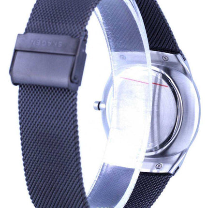 Orologio da uomo Skagen Melbye in acciaio inossidabile con quadrante antracite al quarzo SKW6790