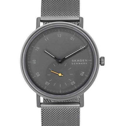 Orologio da uomo Skagen Kuppel in acciaio inossidabile con quadrante grigio al quarzo SKW6891