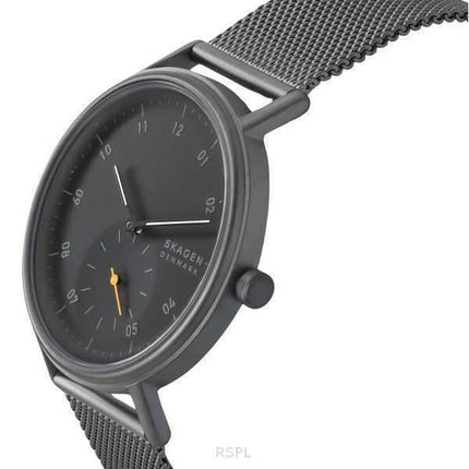 Orologio da uomo Skagen Kuppel in acciaio inossidabile con quadrante grigio al quarzo SKW6891