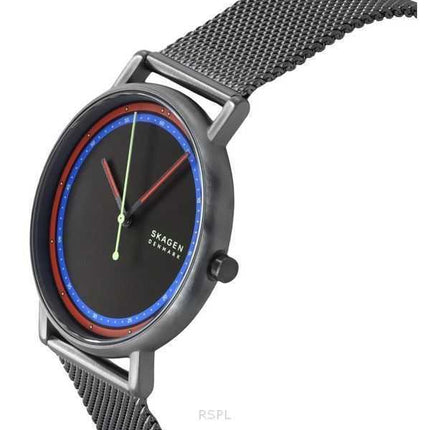 Orologio da uomo Skagen Signatur in acciaio inossidabile con quadrante grigio al quarzo SKW6900