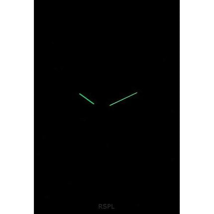 Orologio da uomo Skagen Signatur con cinturino in pelle e quadrante nero al quarzo SKW6902