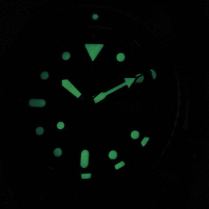Orologio da sub Seiko Automatic Diver in pelle marrone Orologio da uomo SKX007J1-LS1 200M