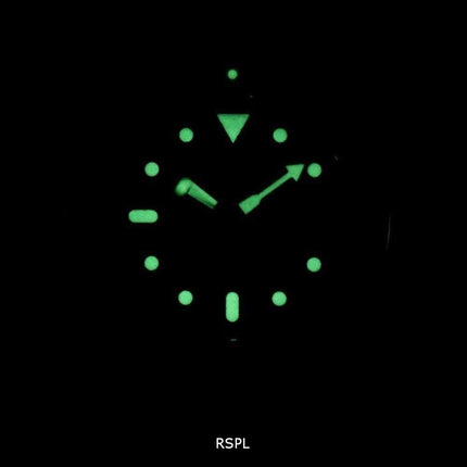 Seiko Automatic Diver's Ratio Orologio da uomo in pelle nera SKX007J1-LS10 200M