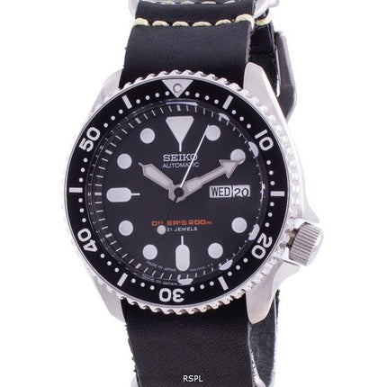 Seiko Automatic Diver's SKX007J1-var-LS19 200M Orologio da uomo realizzato in Giappone