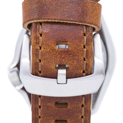 Orologio da sub Seiko Automatic Diver Brown Leather SKX007J1-LS9 200M - Orologio da uomo