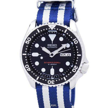 Orologio da uomo Seiko Automatic Diver 200M NATO con cinturino SKX007J1-NATO2