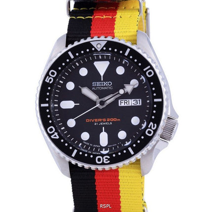 Orologio da uomo Seiko Automatic Diver's Japan Made in poliestere SKX007J1-var-NATO26 200M