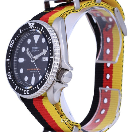 Orologio da uomo Seiko Automatic Diver's Japan Made in poliestere SKX007J1-var-NATO26 200M