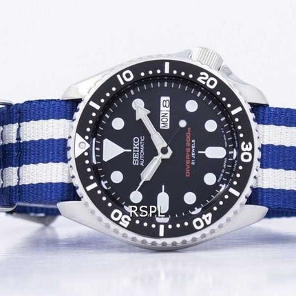 Orologio da uomo Seiko Automatic Diver 200M NATO con cinturino SKX007J1-NATO2
