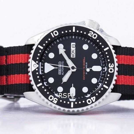 Orologio da uomo Seiko Automatic Diver 200M NATO con cinturino SKX007J1-NATO3
