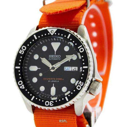 Orologio da uomo Seiko Automatic Diver 200M NATO con cinturino SKX007J1-NATO7