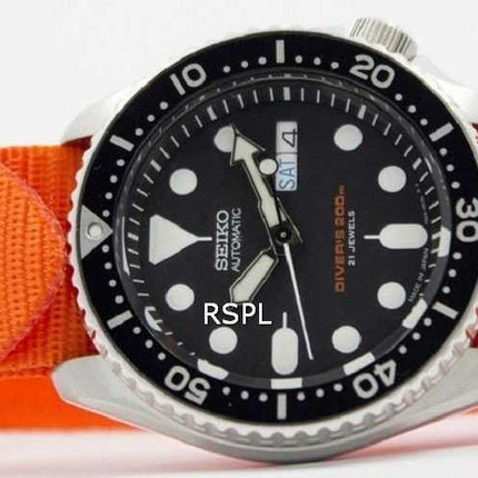 Orologio da uomo Seiko Automatic Diver 200M NATO con cinturino SKX007J1-NATO7
