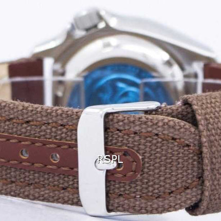 Orologio da uomo con cinturino in pelle Seiko Automatic Diver SKX007J1-NS1 200M