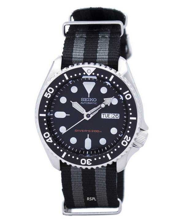 Orologio da uomo Seiko Automatic Diver 200M NATO con cinturino SKX007K1-NATO1