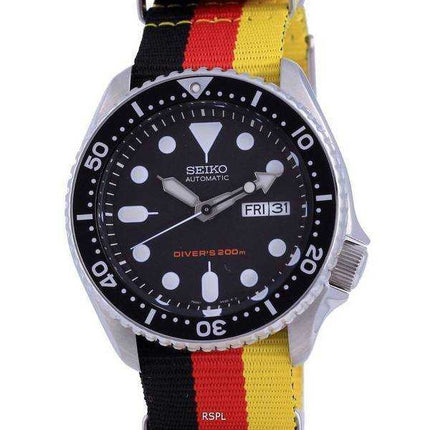 Seiko Automatic Diver's Orologio da uomo in poliestere SKX007K1-var-NATO26 200M