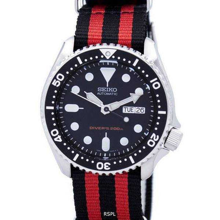 Orologio da uomo Seiko Automatic Diver 200M NATO con cinturino SKX007K1-NATO3