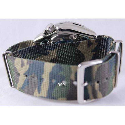 Orologio da uomo Seiko Automatic Diver 200M Army NATO Strap SKX007K1-NATO5