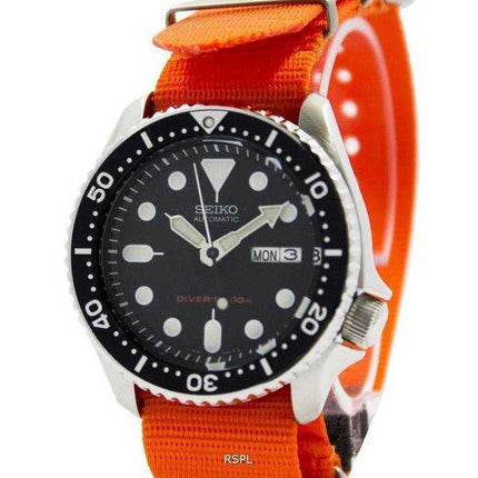 Orologio da uomo Seiko Automatic Diver 200 M NATO NATO SKX007K1-NATO7