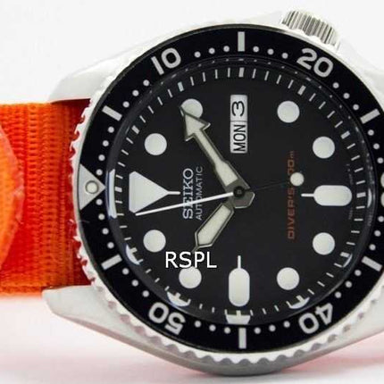 Orologio da uomo Seiko Automatic Diver 200 M NATO NATO SKX007K1-NATO7