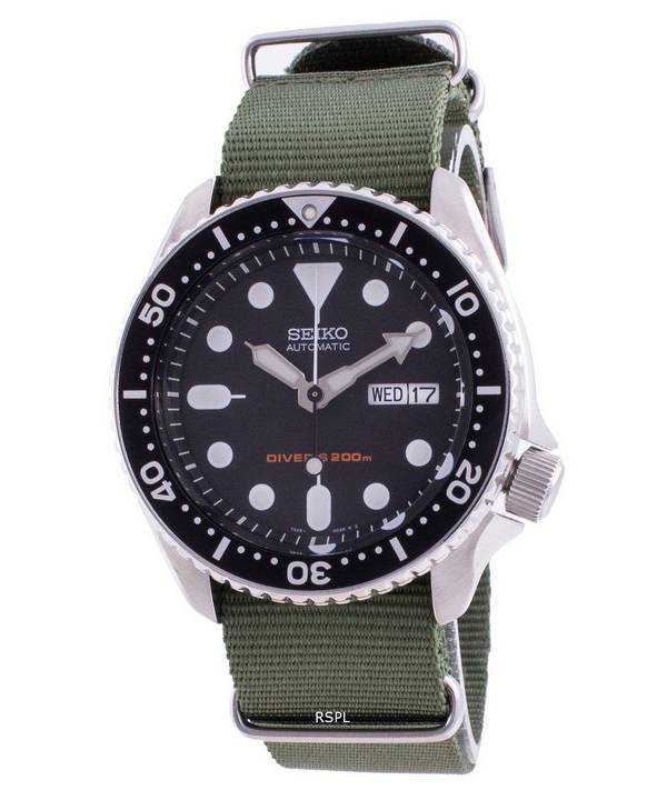 Orologio da uomo Seiko Discover More Automatic Diver SKX007K1-var-NATO9 200M