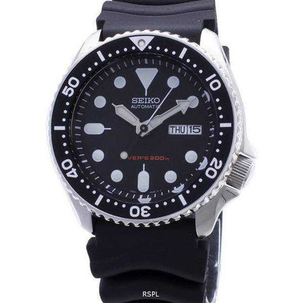 Orologio da uomo Seiko Automatic Diver SKX007 SKX007K1 SKX007K con cinturino in caucciù