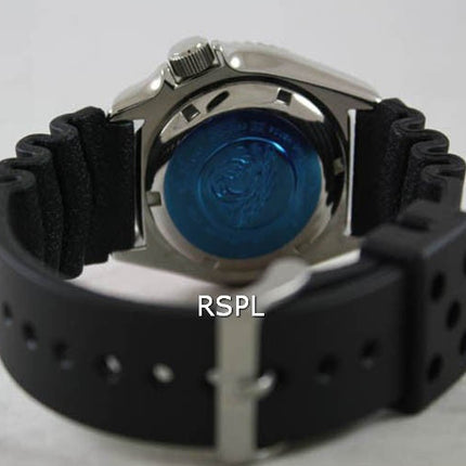 Orologio da uomo Seiko Automatic Diver SKX007 SKX007K1 SKX007K con cinturino in gomma, ricondizionato